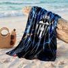 Valencia FC Print Microfiber Beach Towel Quick Dry Absorbent Large Towel For Beach Swimming Travel