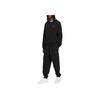 Nike Мужские топы Solo Swoosh из флиса с круглым вырезом черного цвета DX1361-010