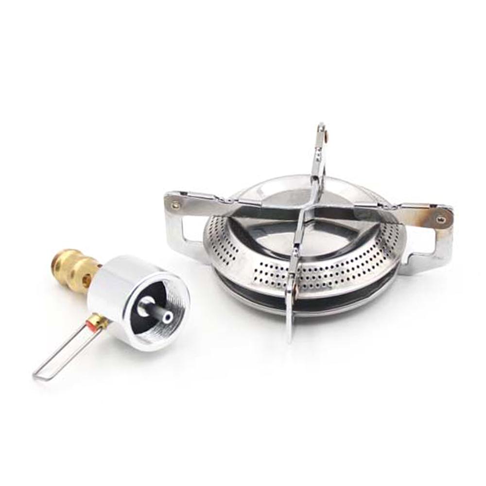 Портативная газовая плита на пропане Компактная газовая плита на пропане с регулируемой горелкой для кемпинга на открытом воздухе