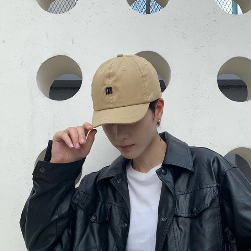 Short Brim Baseball Hat Men'S And Women'S Visor Couple Soft Top Hat Small Edge Baseball Cap Equestrian Cap Cap