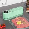 Мини-вакуумный упаковщик для пищевых продуктов Беспроводной перезаряжаемый упаковщик с цифровым дисплеем Вакуумный упаковщик для хранения пищевых продуктов Термоупаковщик для пакетов с чипсами