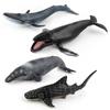 Sperm Whale Marine Animal Model Simulation Sea Life Figure Creative Whale Figurines Kids Toy