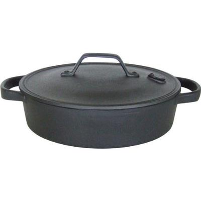 Кастрюля для тушения Seieido Cook Top в западном стиле круглая мелкая средняя CT-7