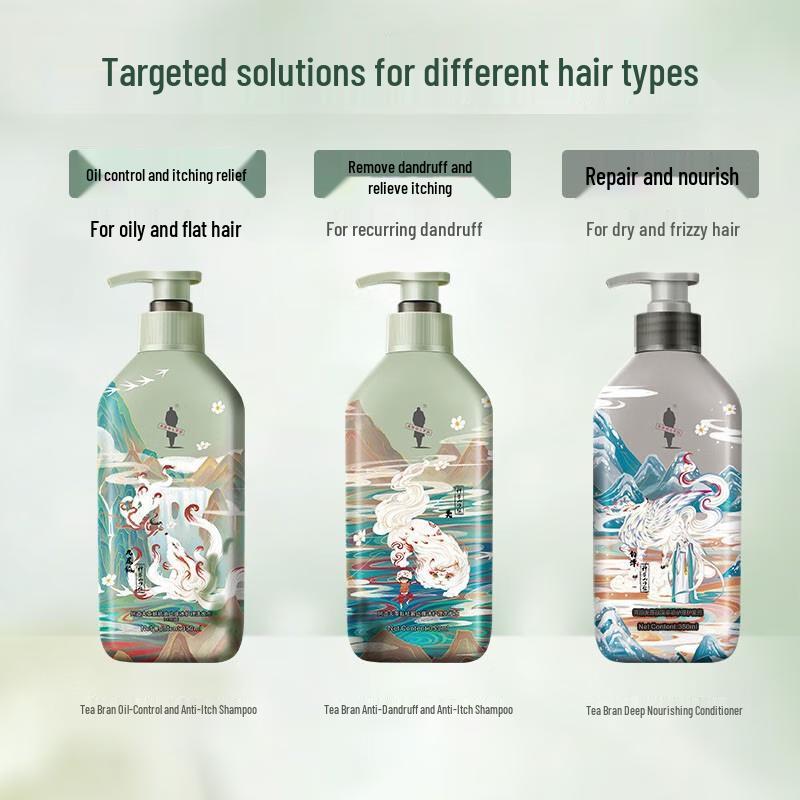 Adorfer Mythical Beasts Tea Seed Oil Control Anti-Itch Shampoo