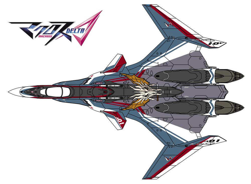 Hasegawa Macross Series Macross Delta Siegfried Arad Machine Scale Пластиковая модель 65861 VF-31S 1/72