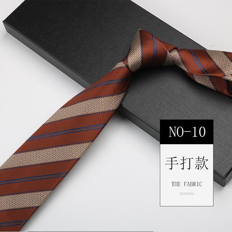 Деловой галстук мужской ручной работы, свадебный для жениха, для работы, банкетный, высококлассный узор, 8 см длиной