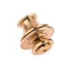 Brass Bag Lock Spring Buckle Metal Insert Lock Round Head Decorate Accessories