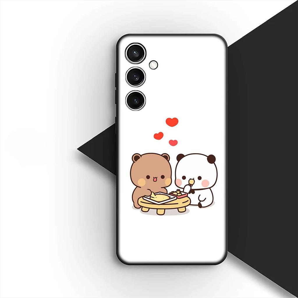 Чехол для телефона Bubus Panda Bear Dudus для Motorola Moto G86 G57 E14 E15 G14 G34 G67 G84 G24 A54 G15 Power E22