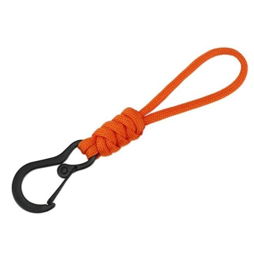 Multifunctional Paracord Lanyard High Strength Parachute Cord Carabiner Paracord Keychain Hiking