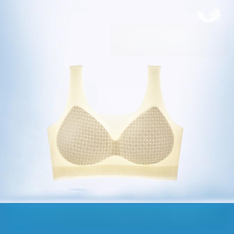 Дышащий и бесшовный бюстгальтер женский красивый бюстгальтер для спины женский тонкий жилет без косточек спортивный бюстгальтер пуш-ап