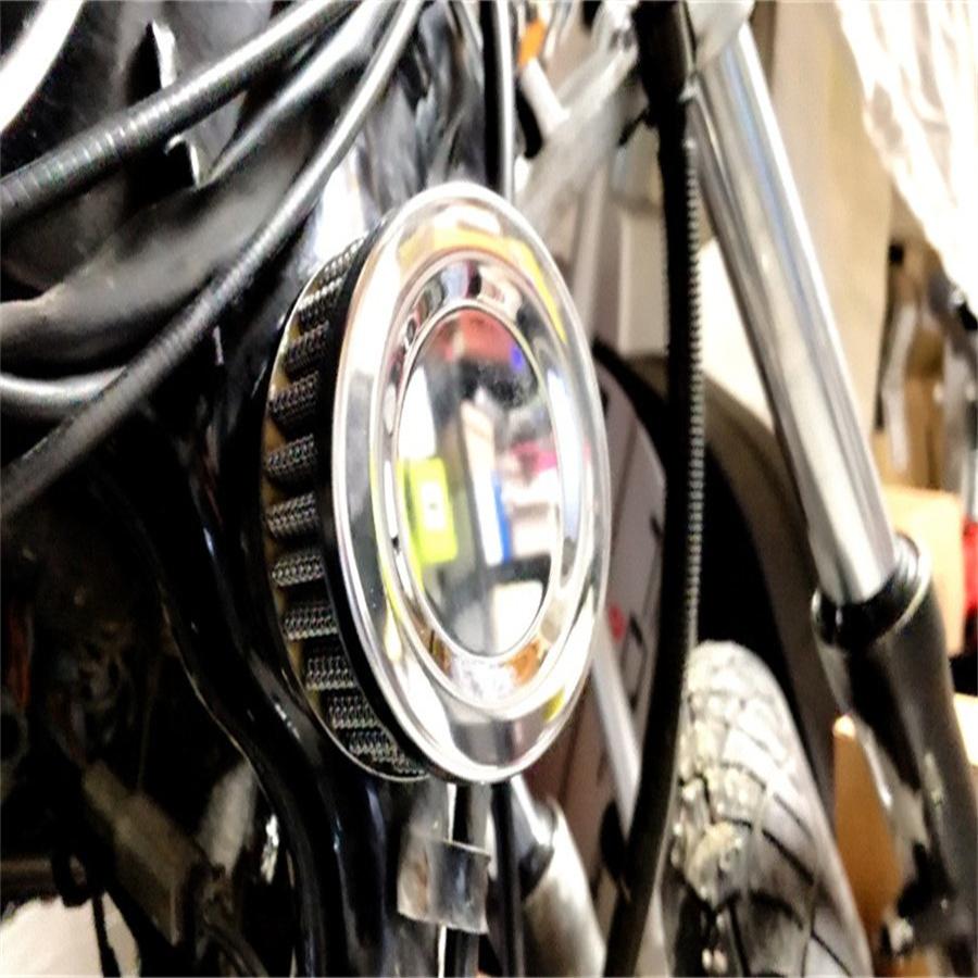 Мотоциклетный Скутер Воздушный Фильтр 48мм-52мм Очиститель Для Honda Yamaha SR400 Kawasaki