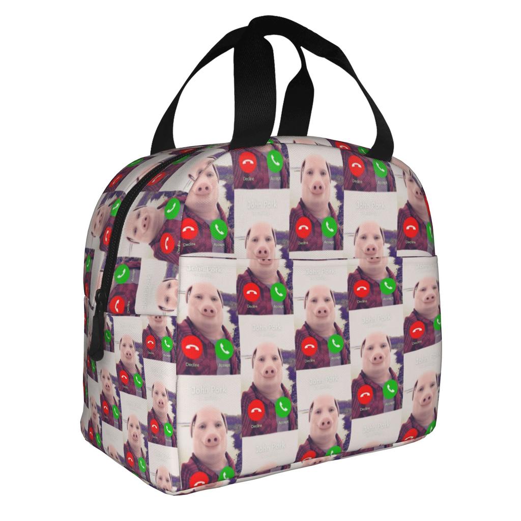 Italian Brainrot Trippi Troppi TROPPA TRIPPA Insulated Lunch Bag for Picnic Meme Leakproof Thermal Cooler Bento Box Women Men