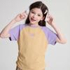 Deesha Girls' Colorblock Raglan Sleeve Short-Sleeve T-Shirt