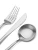 Набор столовых приборов из 36 предметов из нержавеющей стали, серебряный нож, вилка, кофейная ложка, чайная ложка, столовые приборы, можно мыть в посудомоечной машине, кухонный столовый прибор