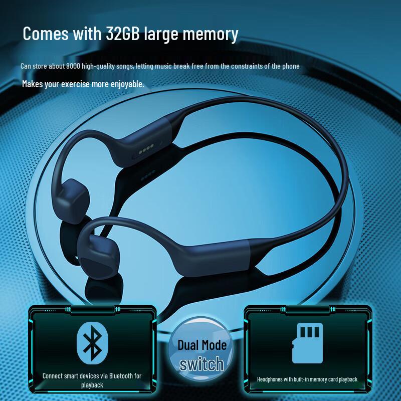Костно-проводные Bluetooth-наушники для спорта SMEBERT X16