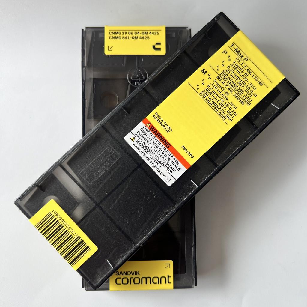 Sandvik / CNMG190604-QM 4425 / Оригинальные шведские твердосплавные пластины 10 шт.
