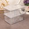Tea Bag Storage Box Office Multifunctional Storage Box With Lid Acrylic Organizer Coffee Bag Compartment Box