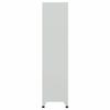 VidaXL Locker Cabinet with 6 Compartments Steel 90x45x180 Cm Grey