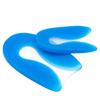 Silicone Gel Insoles Heel Cushion Soles Relieve Foot Pain Plantar Fasciitis Prot
