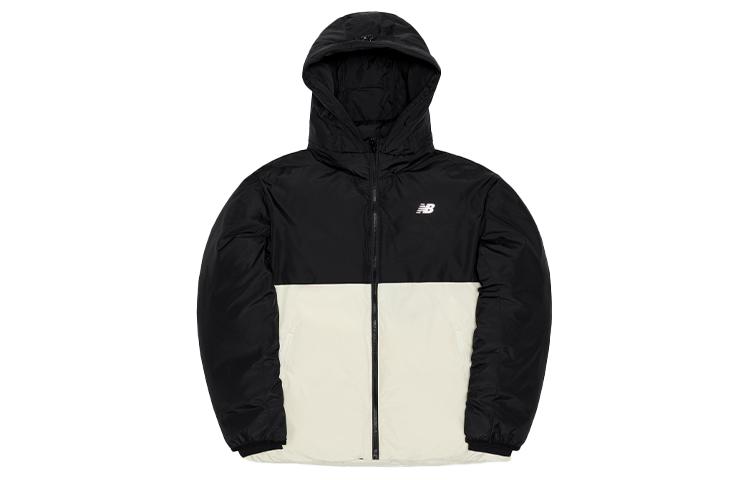 New Balance Пуховики Мужские Черный/Белый Стойка Умеренный Другое NPA4S013BK