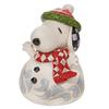 Enesco Jim Shore Peanuts Снеговик Снупи Миниатюрная фигурка, 3,54 дюйма, Многоцветный