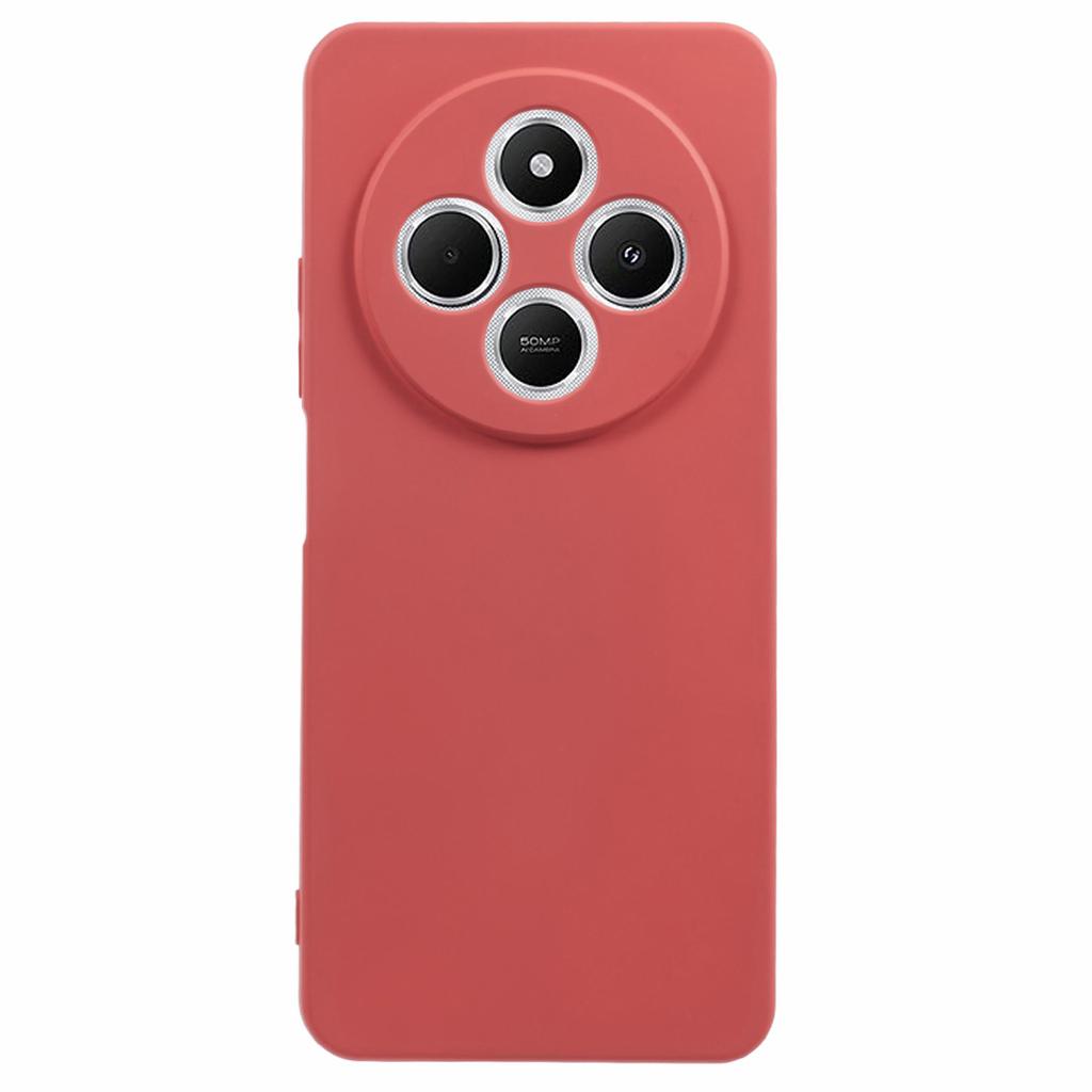 Phone Case For Xiaomi Poco C75 4G/Redmi 14R 5G/14C 4G Precise Cutouts TPU Fiber Lining Shockproof Cover