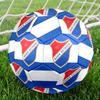Banik Ostrava FC Soccer Ball, colorful, suitable for all ages, machine-stitched, PVC material, competition grade, durable and high bounce
