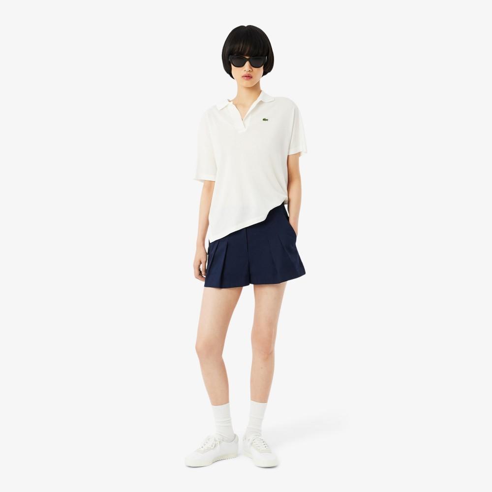 [lacoste] Women's Gabardine Bermuda Shorts FF0175-56G166