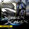 Для YAMAHA XMAX X-MAX X MAX 300 200 250 125 400 аксессуары для мотоциклов XMAX логотип защита бака Pad 3D наклейки бак
