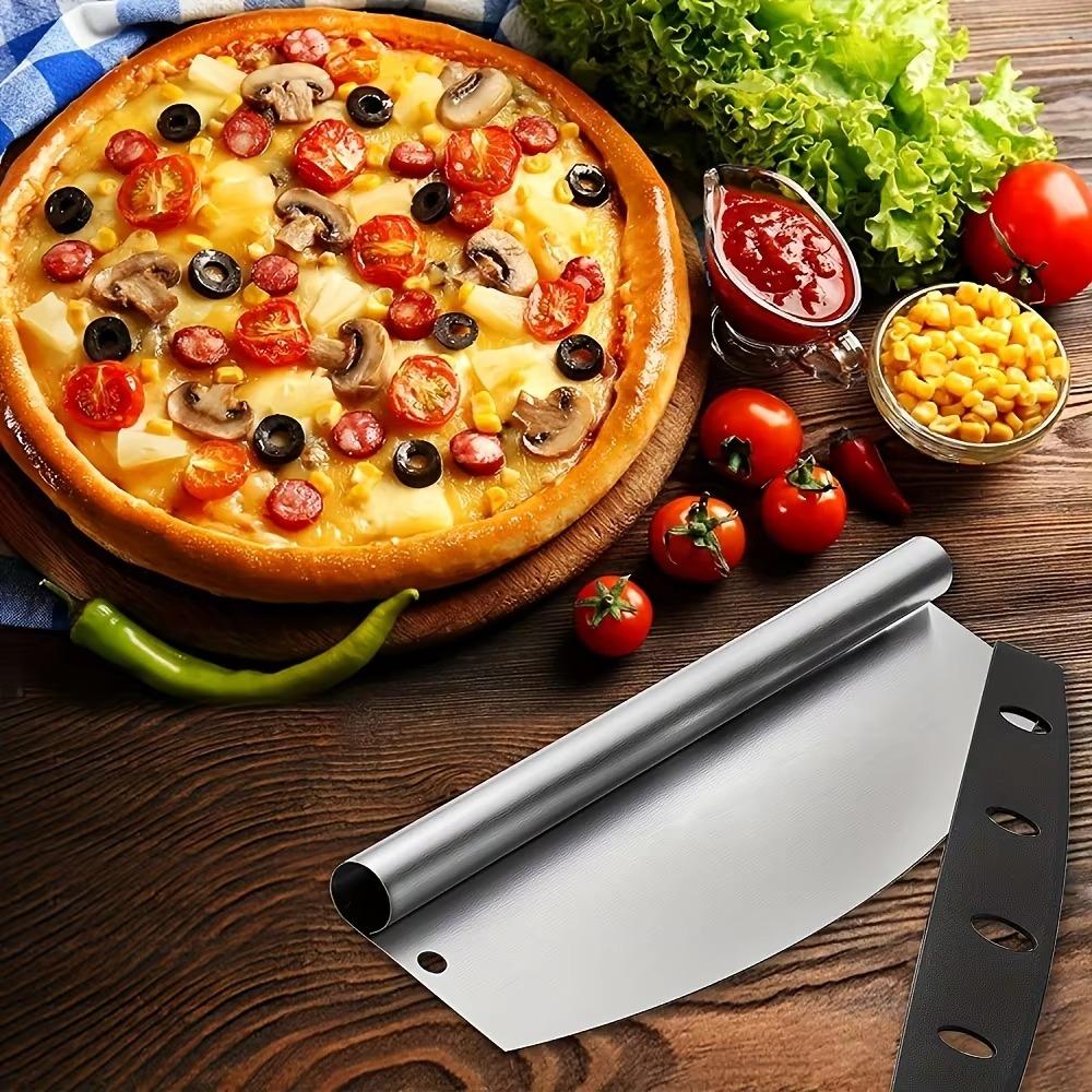 with Cover Pizza Slicer 14 Inch Pie Cutter Durable Pizza Cutter Cake