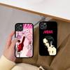 Крутой чехол для телефона с Наной Осаки из аниме Для iphone 11 12 13 14 15 Pro Max 17 16 Plus Жесткая задняя крышка из ПК+ТПУ