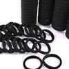 100pcs Black Hair Bands for Women Girls Hairband Hair Ties Accessorie