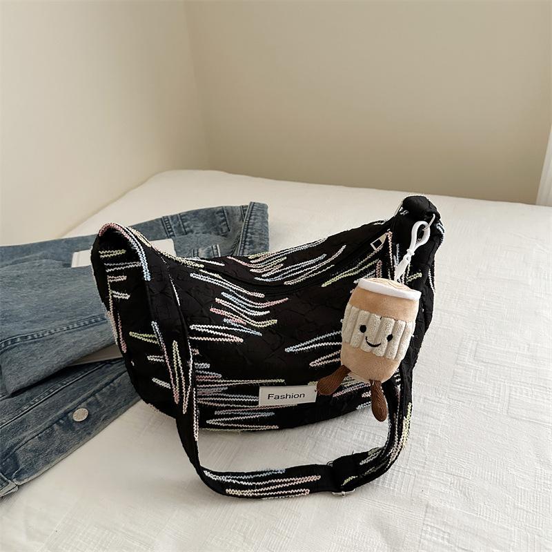 Большая вместительная сумка через плечо, летняя новая модная простая сумка через плечо, женская модная повседневная сумка через плечо