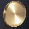 Thickened Dinner Plate Rustless Steel Steel Tray Dishwasher Food Plate  Dining Meal Serving