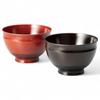 Set of 2 Lacquerware Made In J-kitchens Bowls, Wooden, Hand-Painted, Japan, PID-528756