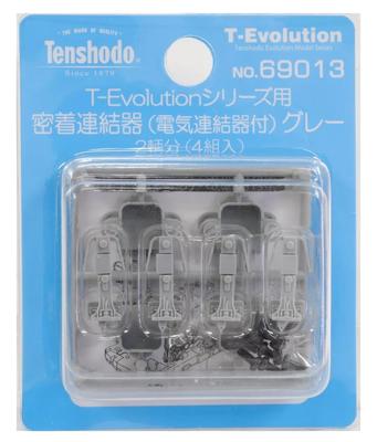 Tenshodo HO Gauge Сцепка-автосцепка Электрическая железная дорога-макет 69013 T-Evolution (с муфтой), Серый, Принадлежности,
