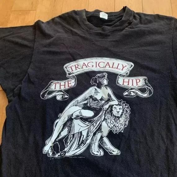 Vtg 1991 The Tragically Hip World Tour Collection Black S to 5XL Shirt SG296 Unisex T-Shirt