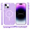 Прозрачный магнитный чехол для iPhone 11 Terminator, подходит для модных брендов с блестками, чехол MagSefe с продвинутым дизайном, прямая поставка