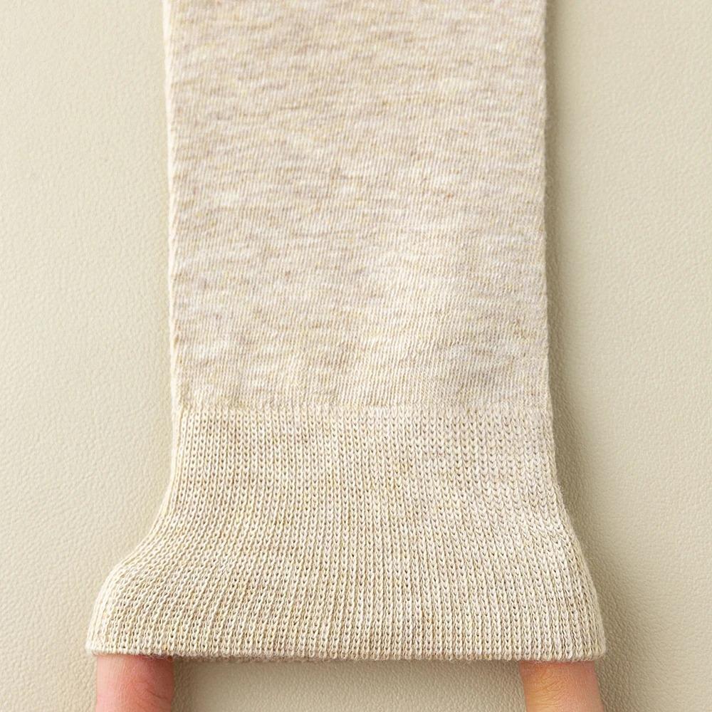 High Tube Five-Toe Socks Spring Autumn Five Finger Socks New Calf Socks  Ladies Stocking