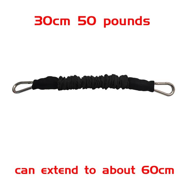 30 42 65 80cm Thicken Latex Gym Rubber Pull Rope Resistance Band Fitness Training Trainer Taekwondo Kick Customizable
