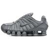 Shox TL Полностью Серые Мужские Ретро Беговые Кроссовки AV3595-015