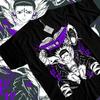 Хролло Охотник х Охотник Футболка Манга HXH Аниме Графическая футболка Все размеры Женская одежда Покемон Харадзюку Рубашки для женщин