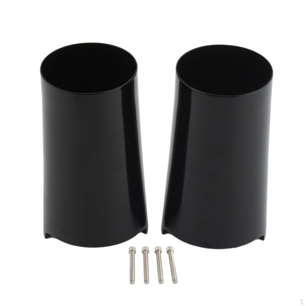 2 Pieces Fork Slider Covers Protectors Motorbike Accessories Replacement CNC Motorcycle