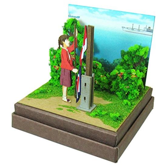 Sankei Studio Ghibli Mini из серии Poppy Hill Sea Daily Routine Paper Craft Non-Scale MP07-77