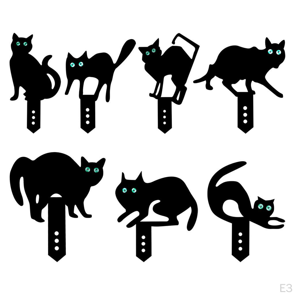 Acrylic Cat , Animals Cats Statue Decor, Ornaments Yard Decorative, Pathway, Floor, Flower Bed