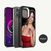 Sydney S-Sweeney Phone Case Magnetic Case For IPhone 16 14 13 12 11 15 Pro Max Plus For Magsafe Wireless Charge Cover