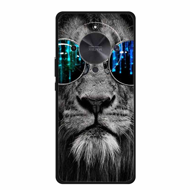 Чехол для Honor X70 5G X 70 Coque Черный Силиконовый ТПУ Мягкая Задняя Крышка Чехол Для Honor X70 MTN-AN00 Чехол для Телефона HonorX70 6.79" Funda