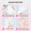 Custom Formula Nicotinamide Hand Mask Gloves Cruelty Free Natural Extract Milk Private Label Skin Care Hand Mask