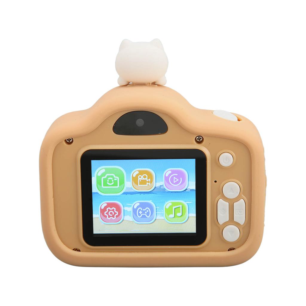 Детский цифровой фотоаппарат Хаки 40 МП HD Двойная камера Детский мультяшный цифровой фотоаппарат Видеорегистратор с