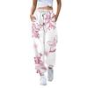 Women's Casual Fashion Christmas Printed Casual Sweatpants Elastic Waist Drawstring Pants